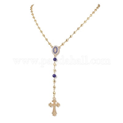 Латунные четки в форме сердца NJEW-JN05627-1