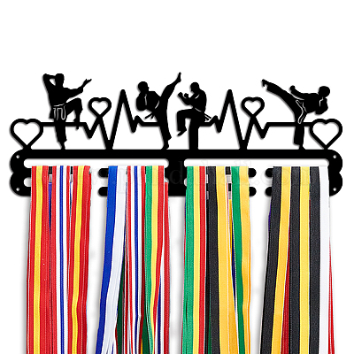 Porte-médaille de fer support mural d'affichage&nbsp;ODIS-WH0021-841-1