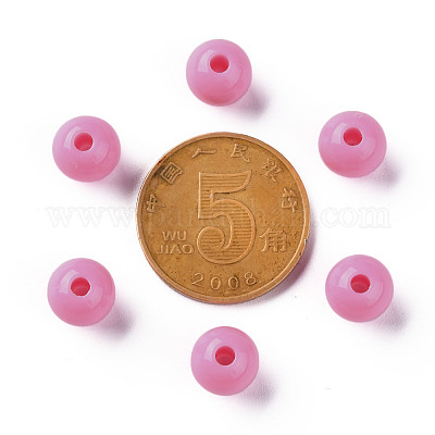 Непрозрачные акриловые бусины&nbsp;MACR-S370-C8mm-A02-1