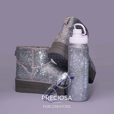 Preciosa® maxima crystal без горячей фиксации плоские камни Y-PRC-NSS10-30240-200-1