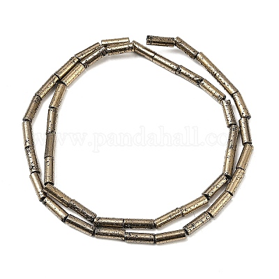 Гальванические бусины из натуральной лавы G-K388-03A-07-1