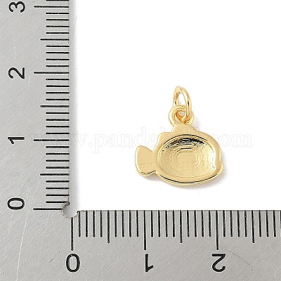 Латунь эмаль подвески&nbsp;KK-B148-04G-03-1