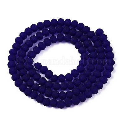 Прозрачные стеклянные бусины EGLA-A044-T4mm-MD06-1