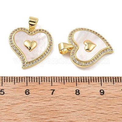 Латунные подвески KK-H002-12A-G-RS-1