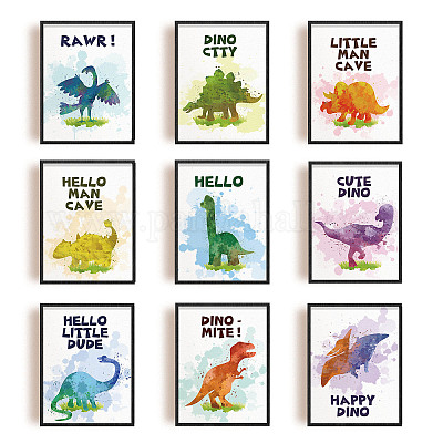 Canvas Set Dinosaur