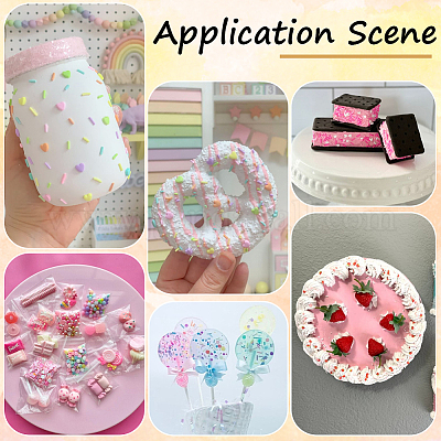 1 пакетик самодельного наполнителя из эпоксидной смолы DIY-SC0030-46-1