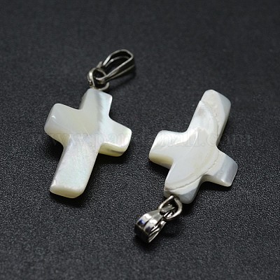 Подвески из раковины SSHEL-E565-A-02P-1