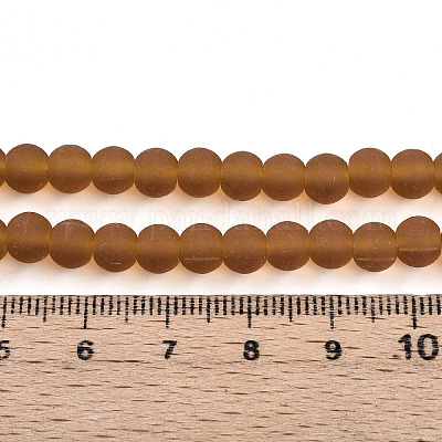 Прозрачные стеклянные бусины&nbsp;LS-GLAA-T032-T6mm-MD23-1