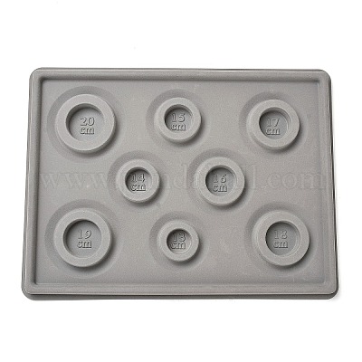 Доски для дизайна из флокированных пластиковых бусин BDIS-F006-02-1