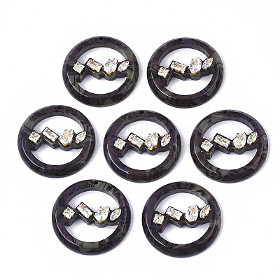 Подвески из ацетата целлюлозы (смолы) KY-S163-101B-02-1