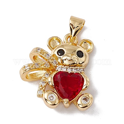 Латунь с подвесками из фианита KK-G439-63G-1