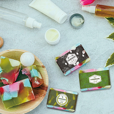 Tag di carta saponosa&nbsp;DIY-WH0399-69U-1