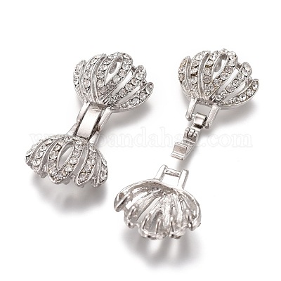 Сплав горный хрусталь раз по сравнению с застежками ALRI-H402-01-1