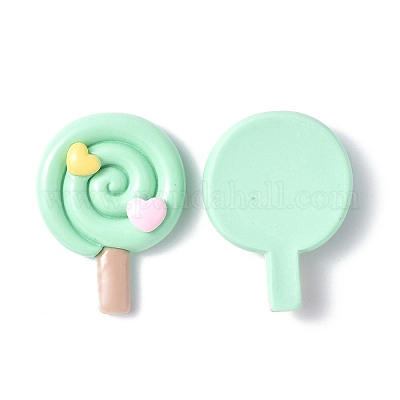 Непрозрачные кабошоны из смолы CRES-P023-03B-1