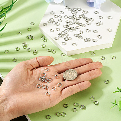 2000 шт. Открытые соединительные кольца из нержавеющей стали 304 STAS-TA0003-05-1