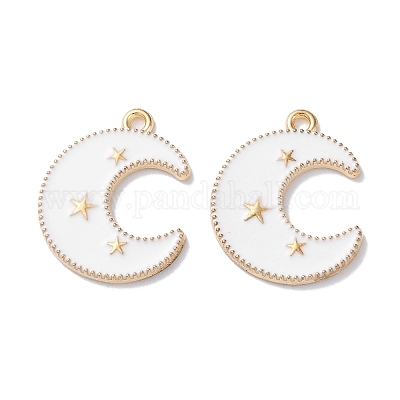 Подвески из эмали и сплава ENAM-O001-11J-G-1