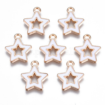 Подвески из эмали и сплава ENAM-S121-027-1