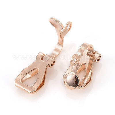 Risultati di orecchini a clip in ottone&nbsp;X-KK-F777-02LG-1