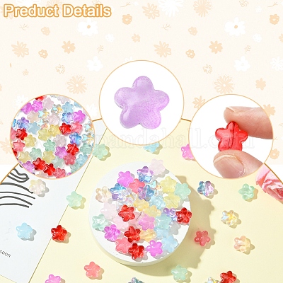 30 шт. стеклянные бусины для выпечки GLAA-FS0001-99A-1