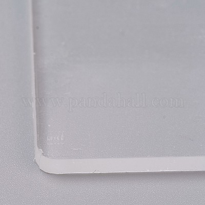 Acryl transparente Druckplatte&nbsp;LS-TACR-WH0001-05-1