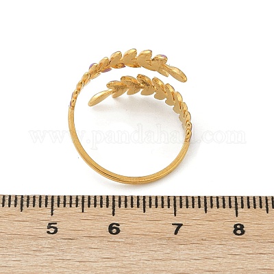 Регулируемые манжетные кольца из нержавеющей стали 304 RJEW-Q015-03G-C-1