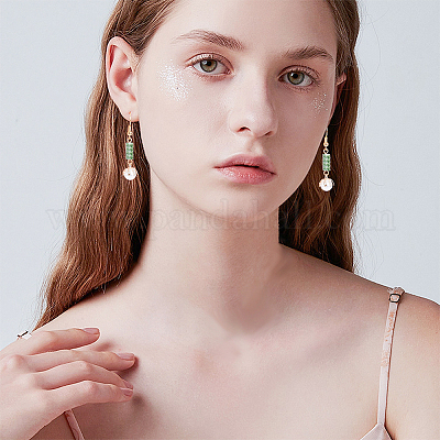 1 нить натуральных бус из яшмы с зелеными пятнами&nbsp;G-GO0001-22-1