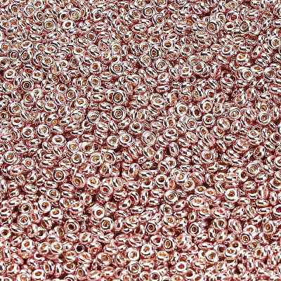 Полукруглые бусины toho 8/0&nbsp;SEED-DR08-PF552-1