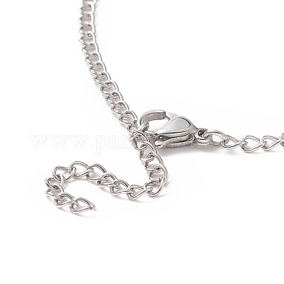 Ожерелье с подвеской в виде скелета из сплава в тибетском стиле NJEW-JN04232-1