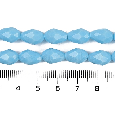 Непрозрачные однотонные нити бусин EGLA-N013-P6mm-D10-1