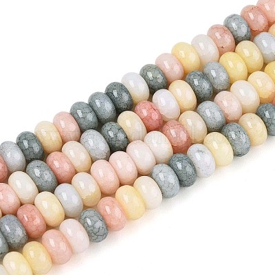 Стеклянные бусины GLAA-N059-5x8mm-35-1