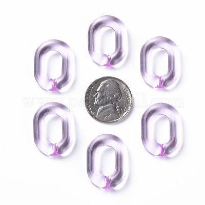 Прозрачные акриловые связывая кольца MACR-S373-19-B17-1