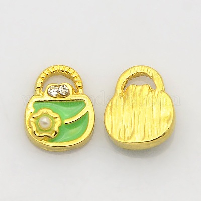 Эмальерные кабошоны ENAM-J472-05G-1