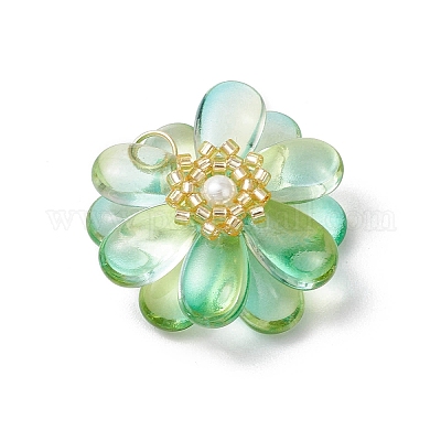 Прозрачные стеклянные подвески PALLOY-MZ00723-07-1