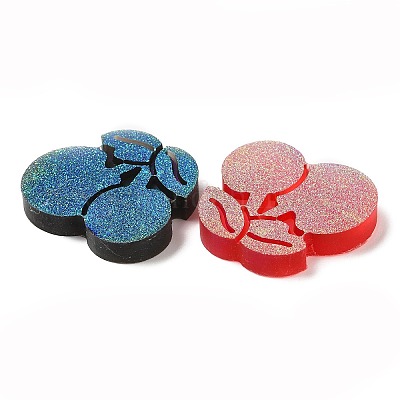 Кабошоны из полупрозрачной смолы CRES-Z001-06-1