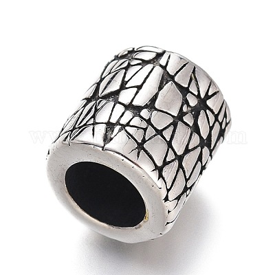 Европейские бусины из нержавеющей стали 304 STAS-O129-05AS-1