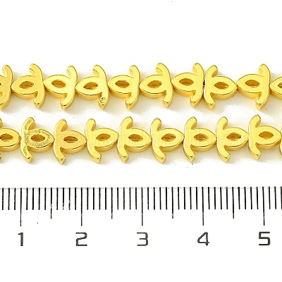 Гальванические нити из синтетических немагнитных гематитовых бусин G-H020-A01-02-1