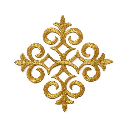 Нашивка на ткани с компьютерной вышивкой DIY-WH0304-233-1