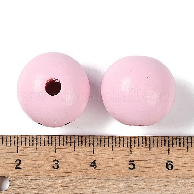 Деревянные европейские бусины с принтом на тему животных WOOD-M013-01H-1