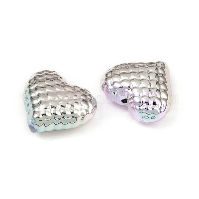 УФ-покрытие непрозрачные бусины из пластика ccb MACR-L007-24-1