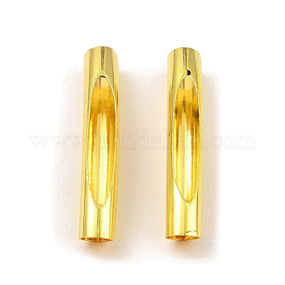 Бисера латунной трубки&nbsp;KK-D040-14-1