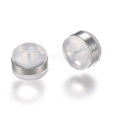 Messingringe Silikonohrmuttern&nbsp;SIL-N003-03S-1