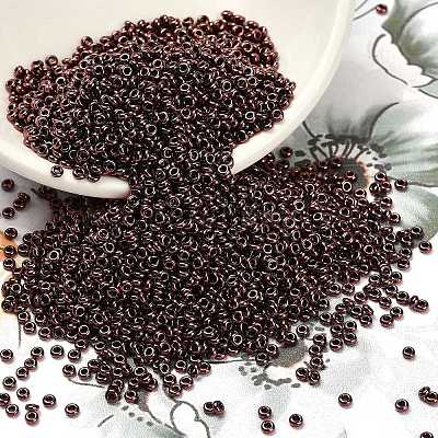 Полукруглые бусины toho 8/0 X-SEED-DR08-0222-1