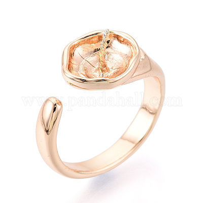 Настройки латунных манжетных колец KK-T076-80G-1