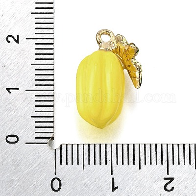 Подвески из эмали и сплава ENAM-D303-07G-06-1