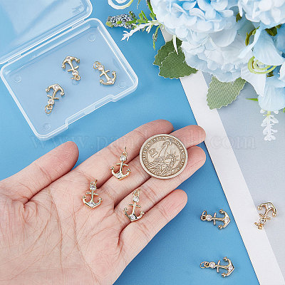 Латунные микро проложить кубического циркония подвески KK-BBC0003-23-1