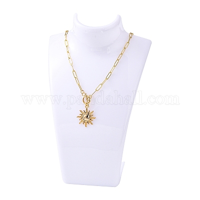 Колье из органического стекла и серьги X-NDIS-E006-2A-1