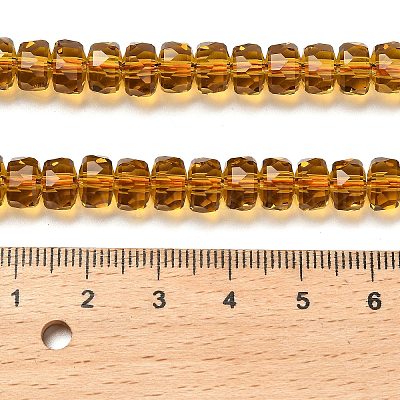 Прозрачные стеклянные бусины&nbsp;EGLA-K071-05K-1