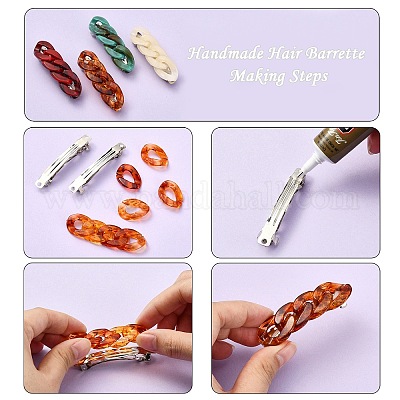 Аксессуары для волос из углеродистой стали заколки для волос поиск X-PHAR-C009-01P-02-1