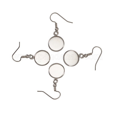 Серьга нержавеющей стали крючки STAS-TA0004-02A-1