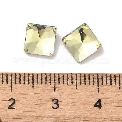Cabochons de strass en verre&nbsp;RGLA-P037-06B-D-1